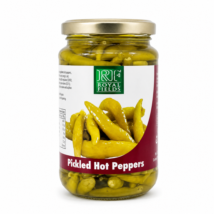 Royal Fields Pickled Hot Peppers 330g