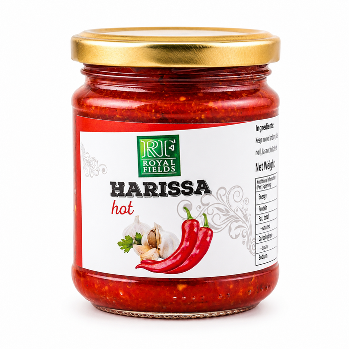 Royal Fields Harissa Paste Hot 190g