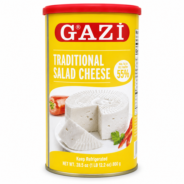 Gazi Salad Cheese 55% 800g (6)