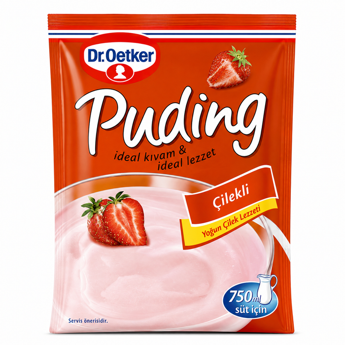 Dr. Oetker Strawberry Pudding 125g