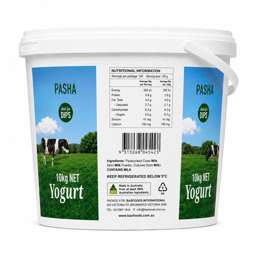 Pasha Natural Yoghurt 10kg
