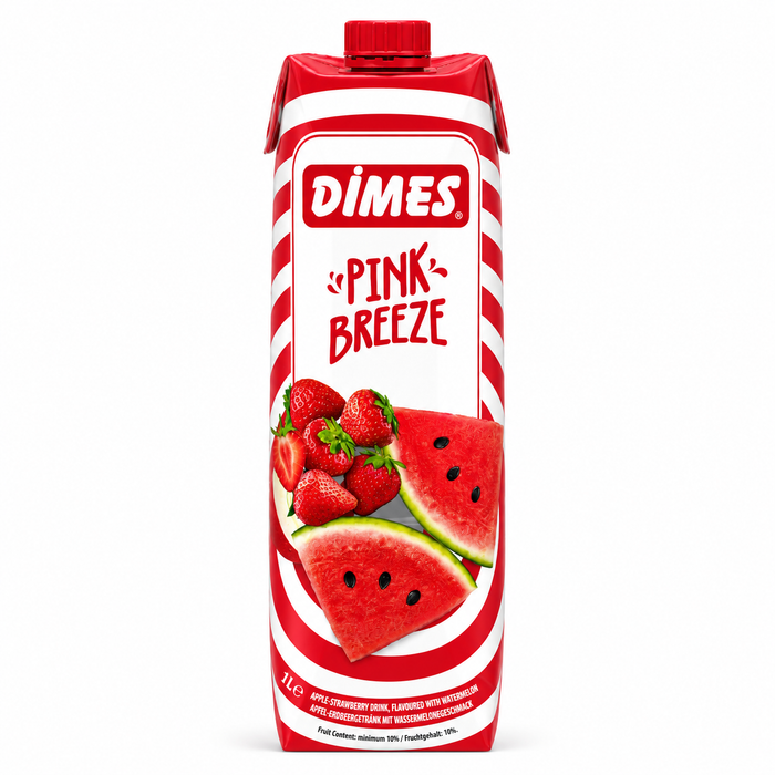 DIMES PINK BREEZE (MELON/S'BERRYJUICE 1LT(12)
