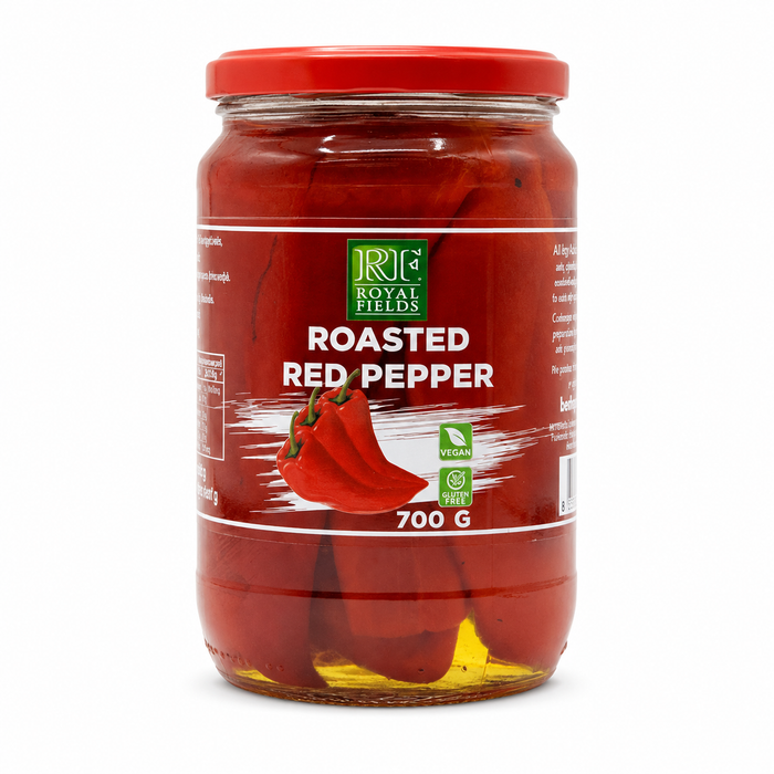 Royal Fields Roasted Red Peppers 700g