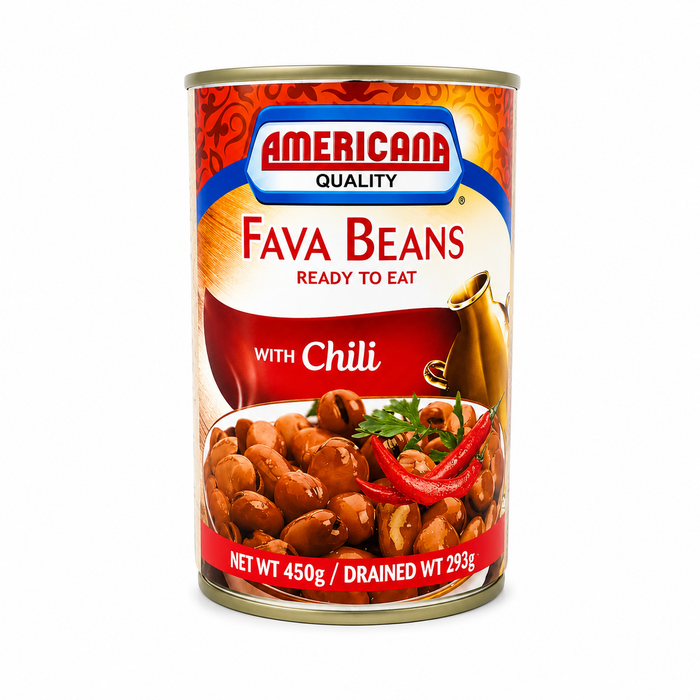 Americana Fava Beans w/Chilli 400g