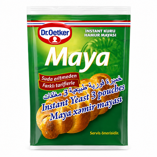 Dr. Oetker Instant Yeast (Maya) 3pk 30g