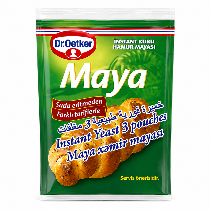 Dr. Oetker Instant Yeast (Maya) 3pk 30g