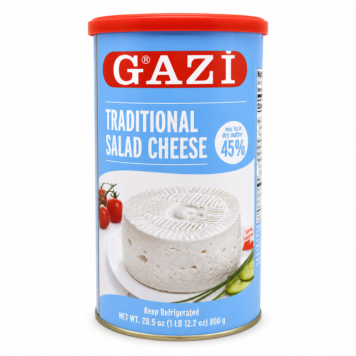 Gazi Salad Cheese 45% 800g (6)