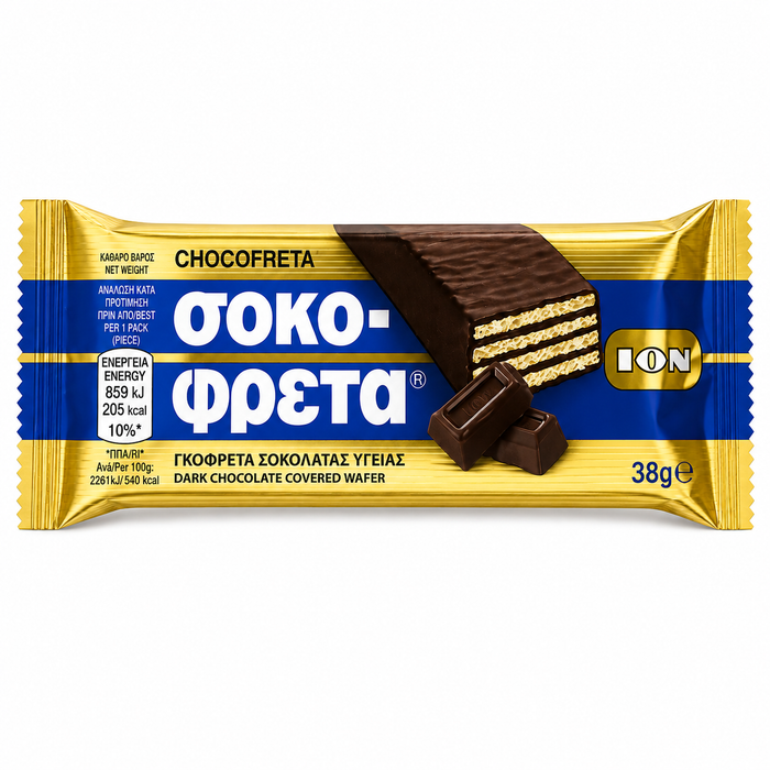 ION Chocofreta Dark Chocolate 38g