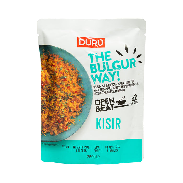Basfoods Duru Heat & Eat Ready Bulgur – Kısır (Turkish Style Salad) 250g