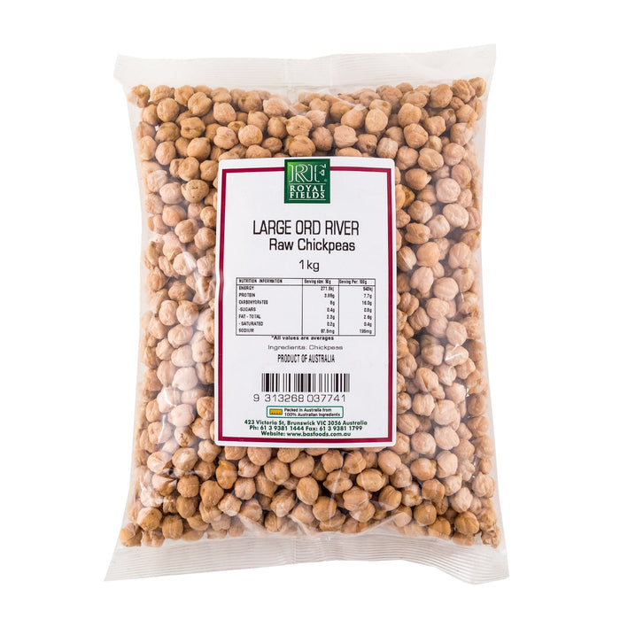 Royal Fields Chickpeas Raw Large 1kg