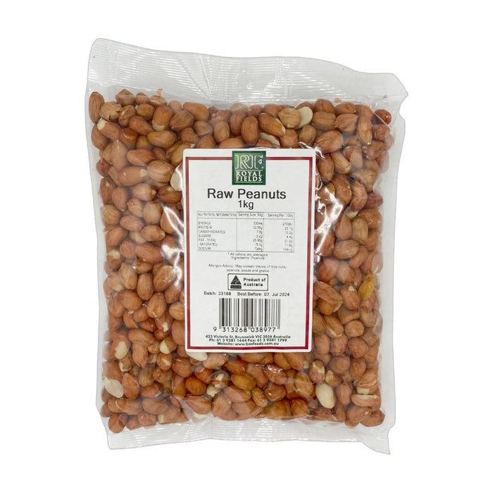 Royal Fields Peanuts Raw Aust. 1kg