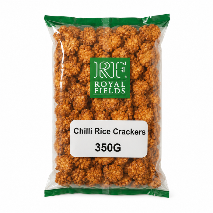 Royal Fields Chilli Rice Crackers 350g