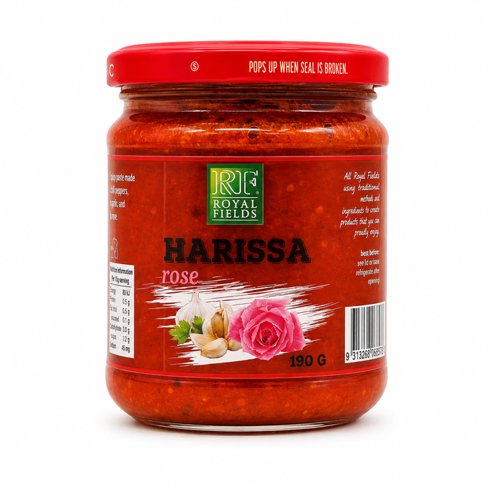 Royal Fields Harissa Paste Rose 190g