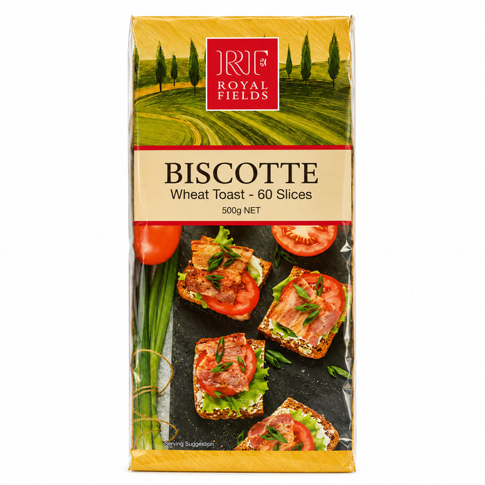 Royal Fields Biscotte Wheat Toast 500g