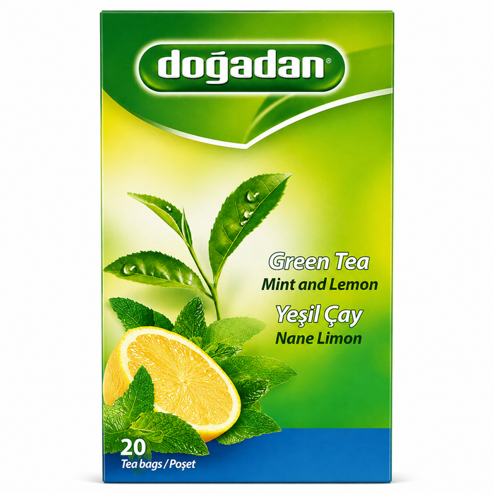 DOGADAN GREEN TEA WITH MINT/LEMON (12)