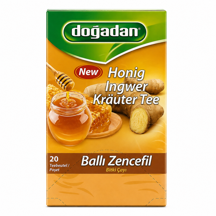 Dogadan Ginger Tea W/honey 20 pack