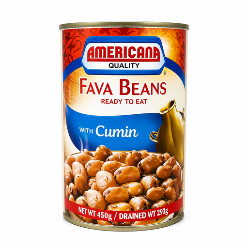 Americana Fava Beans w/Cumin 400g