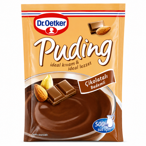 Dr. Oetker Chocolate/Almond Pudding 118g