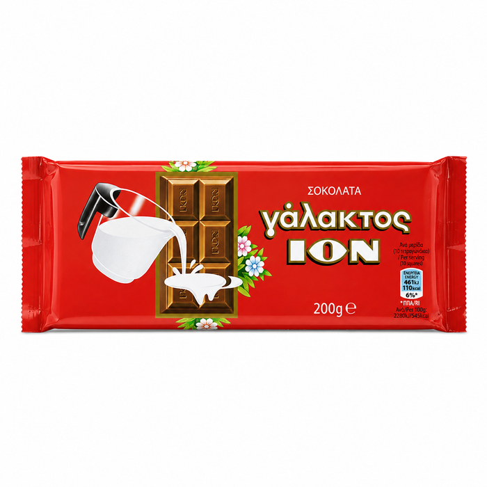 ION Milk Chocolate 200g