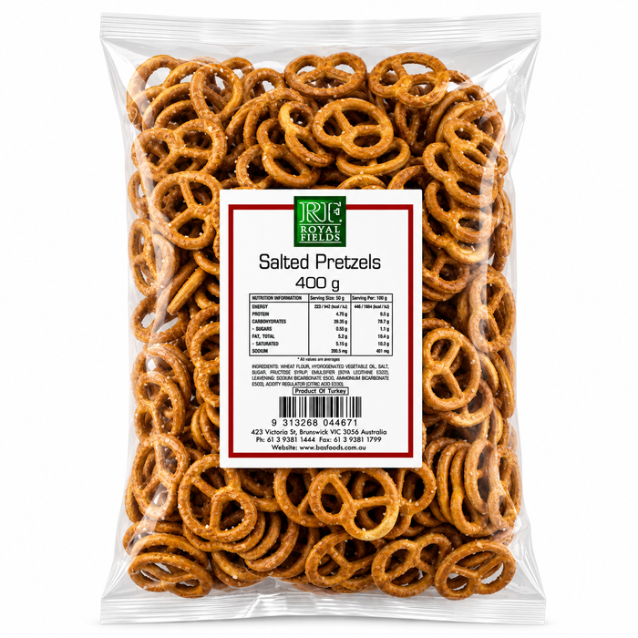 Royal Fields Salted Pretzels 400g