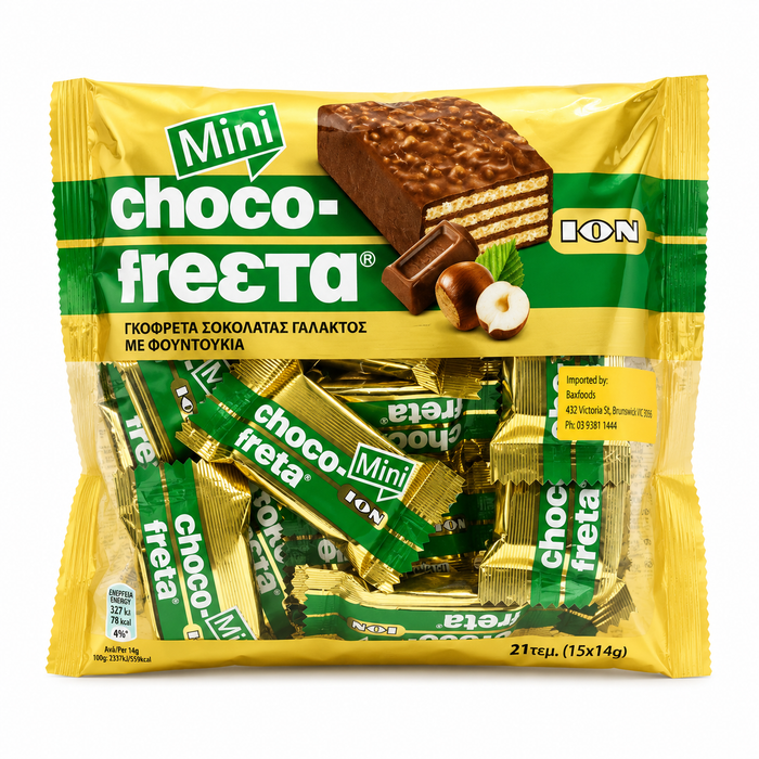 ION Chocofreta Mini Hazelnut 210g