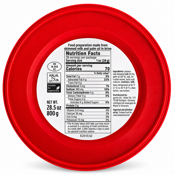 Gazi Danish White Cheese 800g (6)