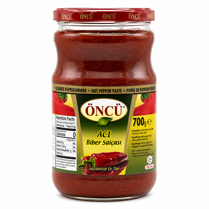 Oncu Pepper Paste Hot 700g