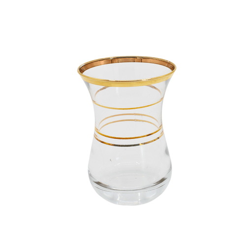 Pasabache Tea Cup Optic Gold 6 Pack