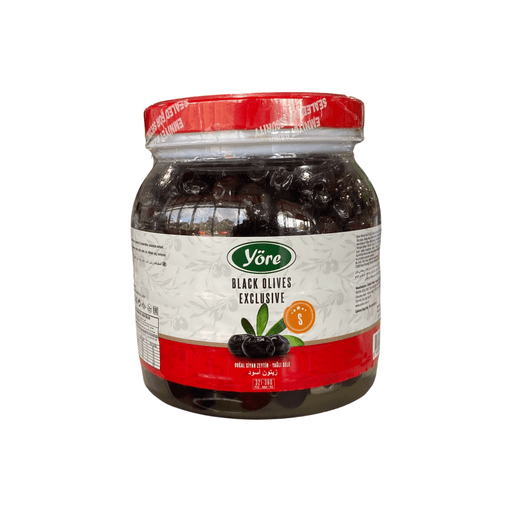 Yore Black Olives 900g