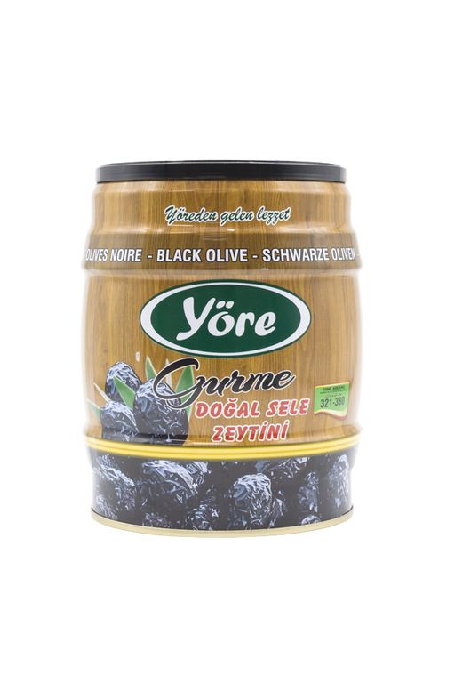 Yore Black Sele Gurme Gemlik Olives 750g