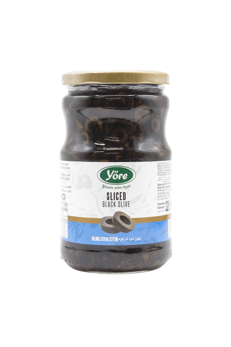 Yore Black Sliced Olives 690g