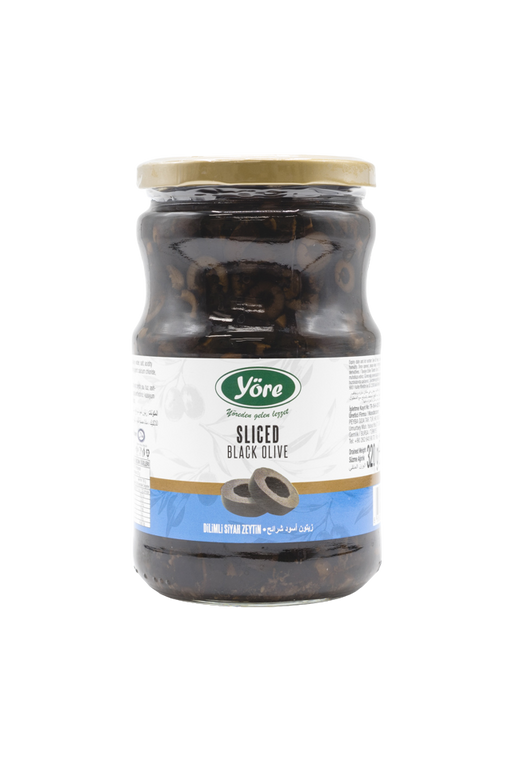 Yore Black Sliced Olives 690g