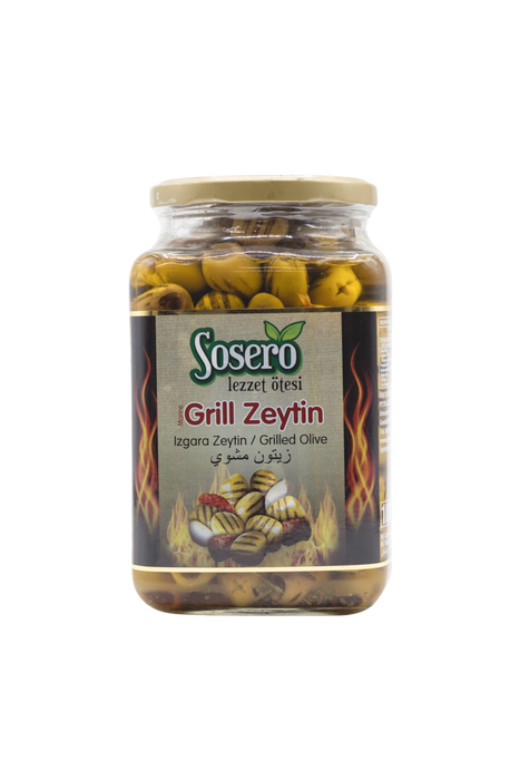 Yore Green Grilled Olives Marinated 900g