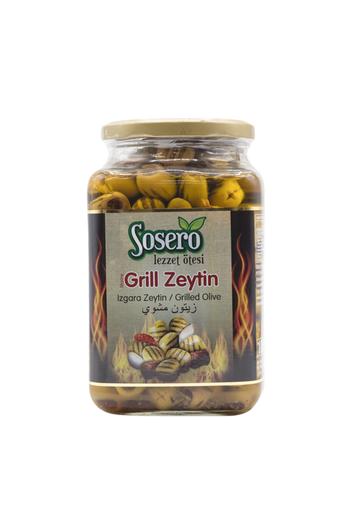 Yore Green Grilled Olives Marinated 900g
