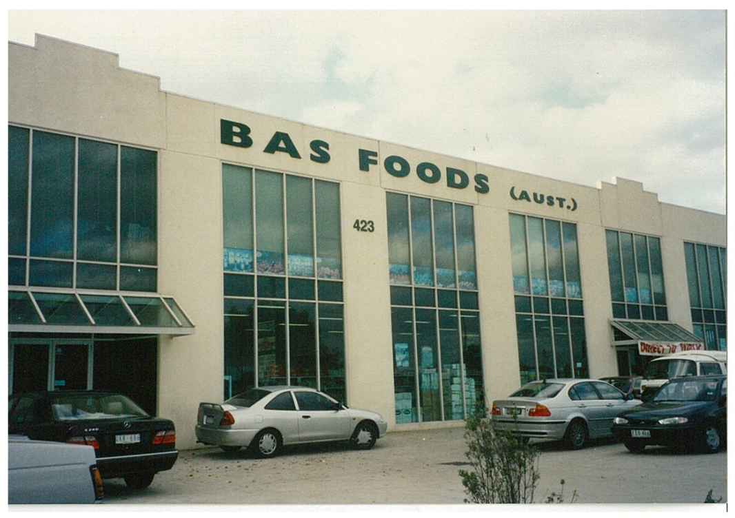 Early Basfoods premises at 423 Victoria Street