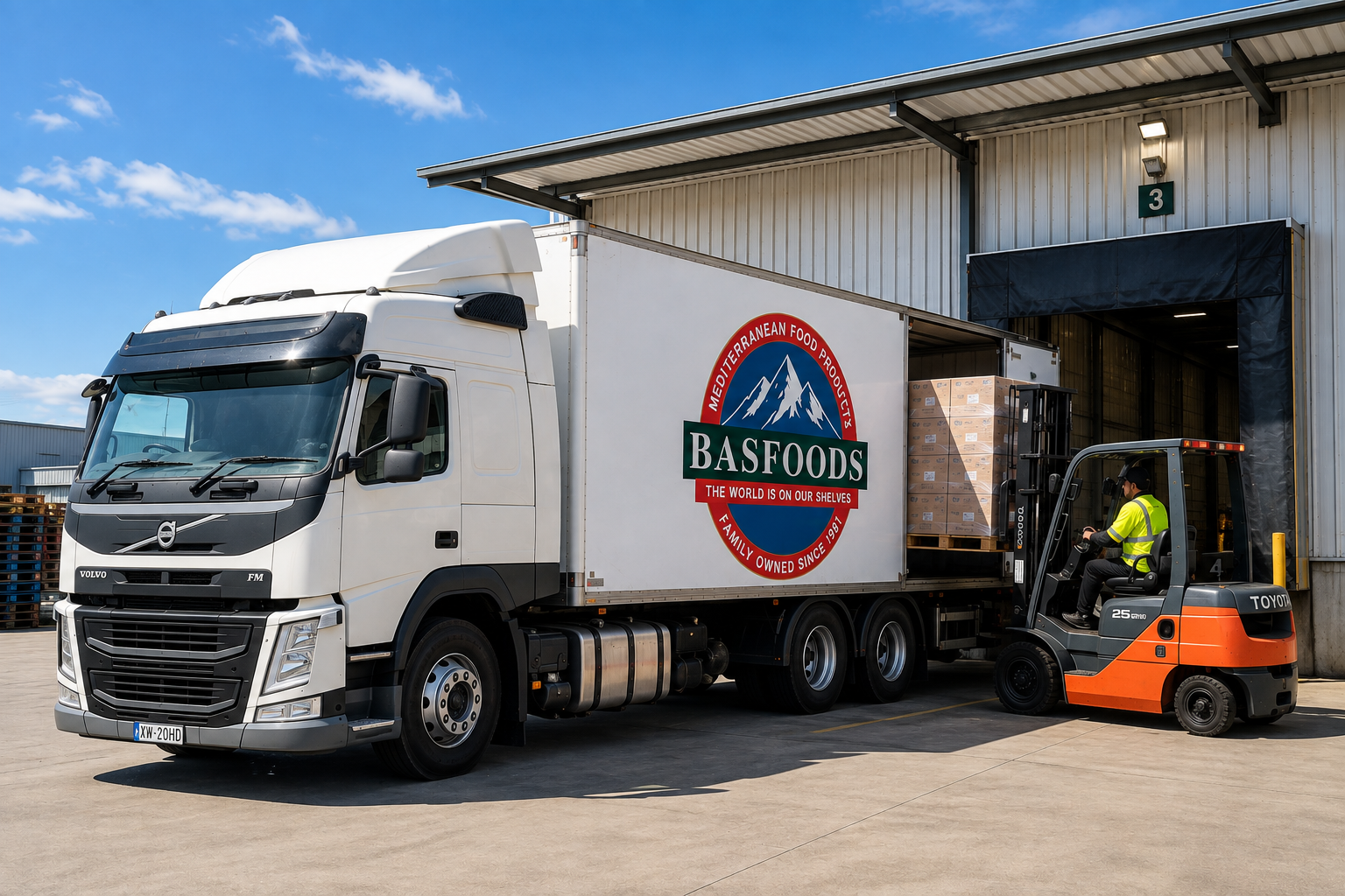 Basfoods distribution map — Australia